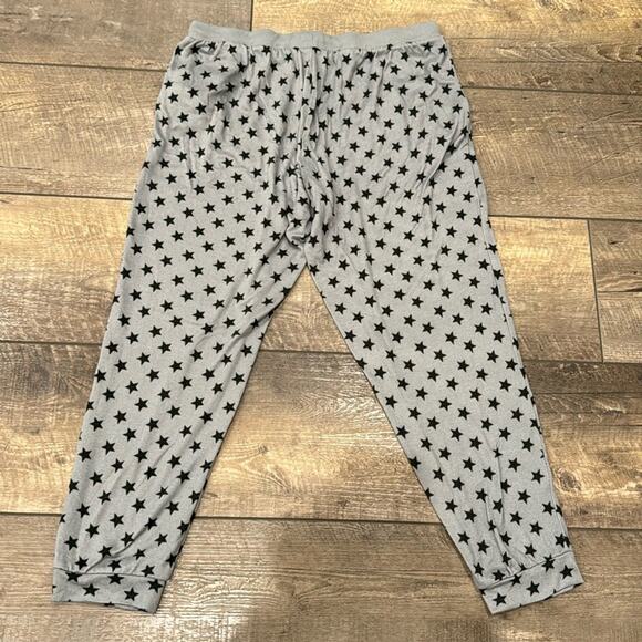 Muk Lucks Women's Butter Knit Loungewear Set Gray Black Size L - Picture 11 of 15